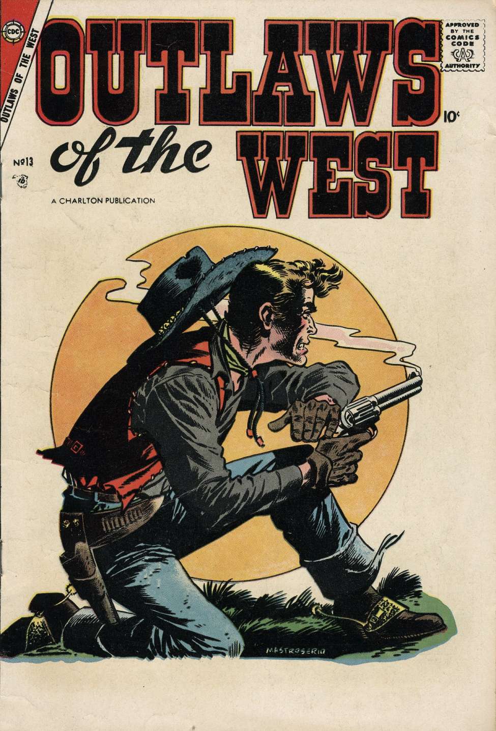 Book Cover For Outlaws of the West 13