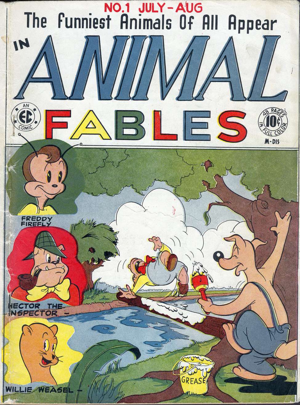 Book Cover For Animal Fables 1