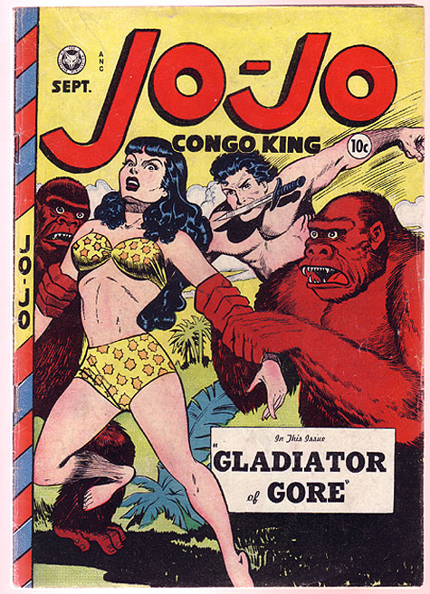 Comic Book Cover For Jo-Jo Comics 19