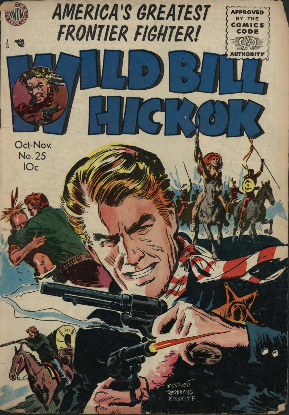 Comic Book Cover For Wild Bill Hickok 25