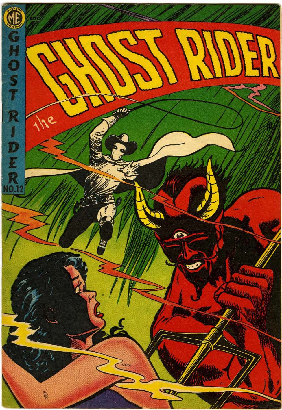 Comic Book Cover For Ghost Rider 12