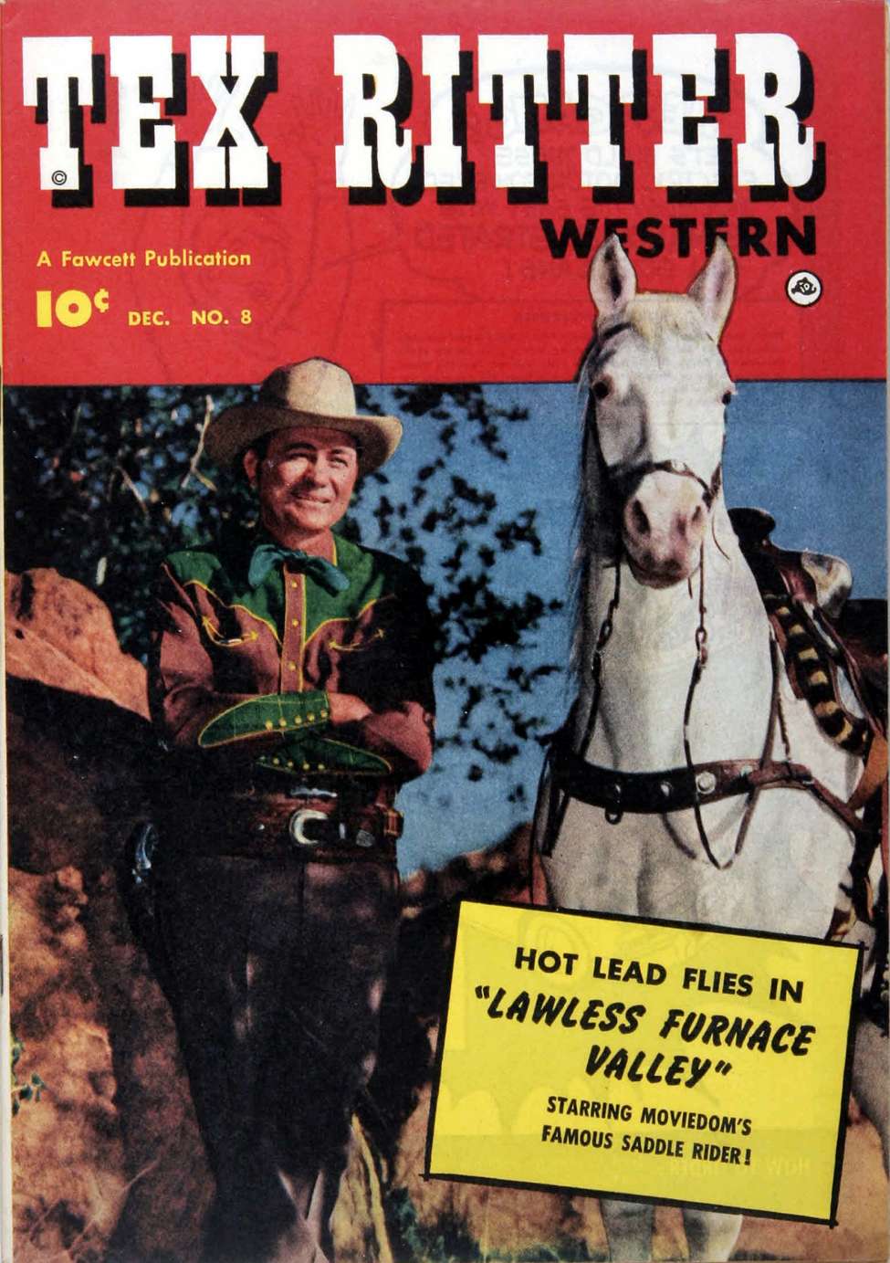 Book Cover For Tex Ritter Western 8