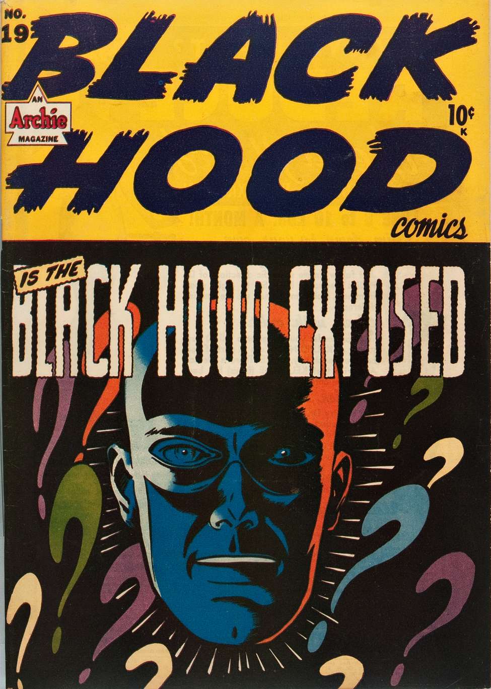 Book Cover For Black Hood Comics 19