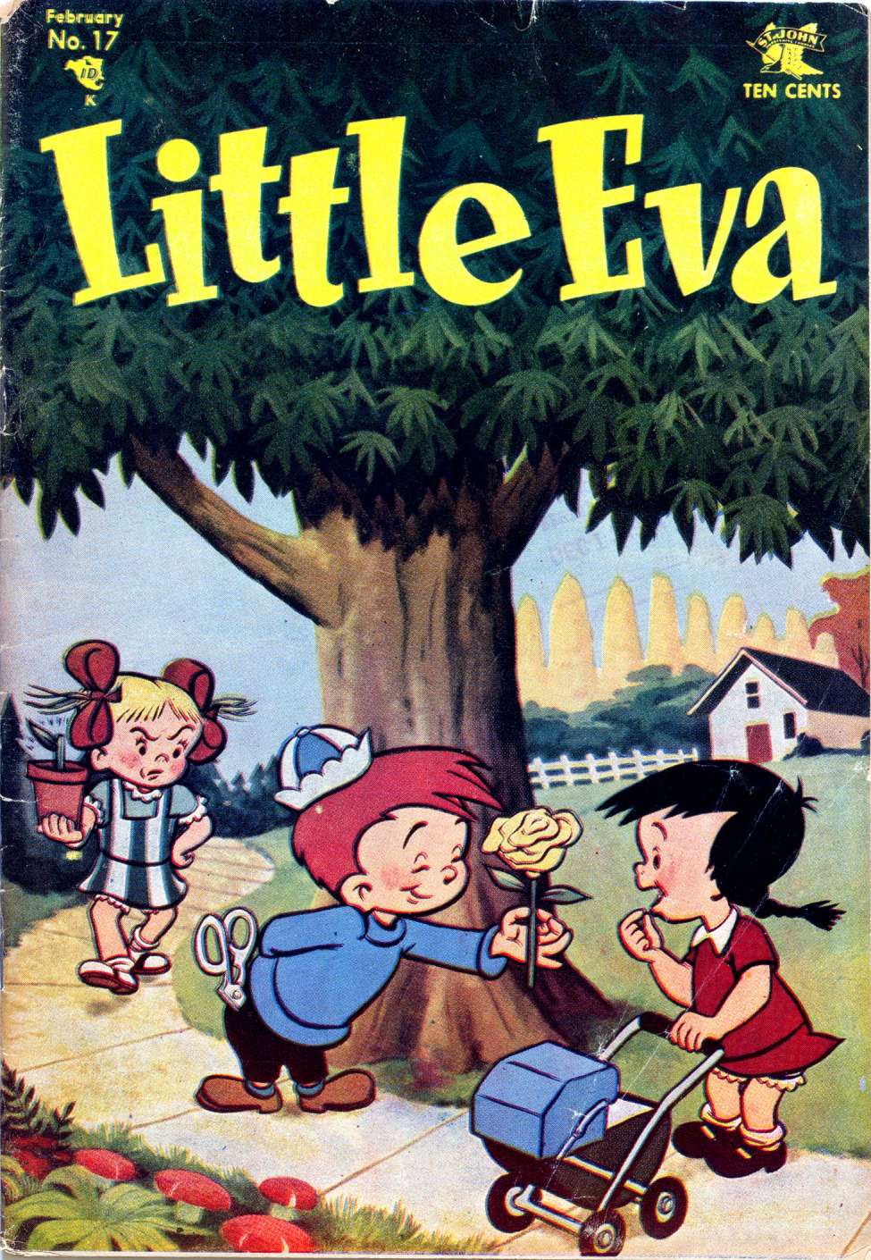 Comic Book Cover For Little Eva 17 (alt) - Version 2