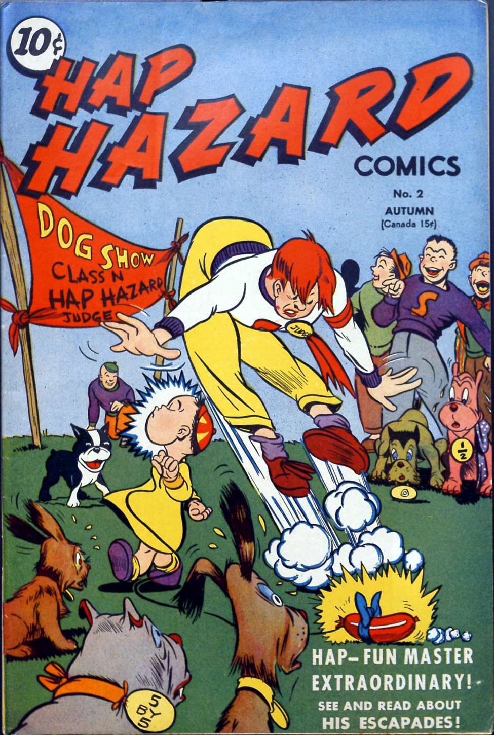 Book Cover For Hap Hazard Comics 2 (alt) - Version 2