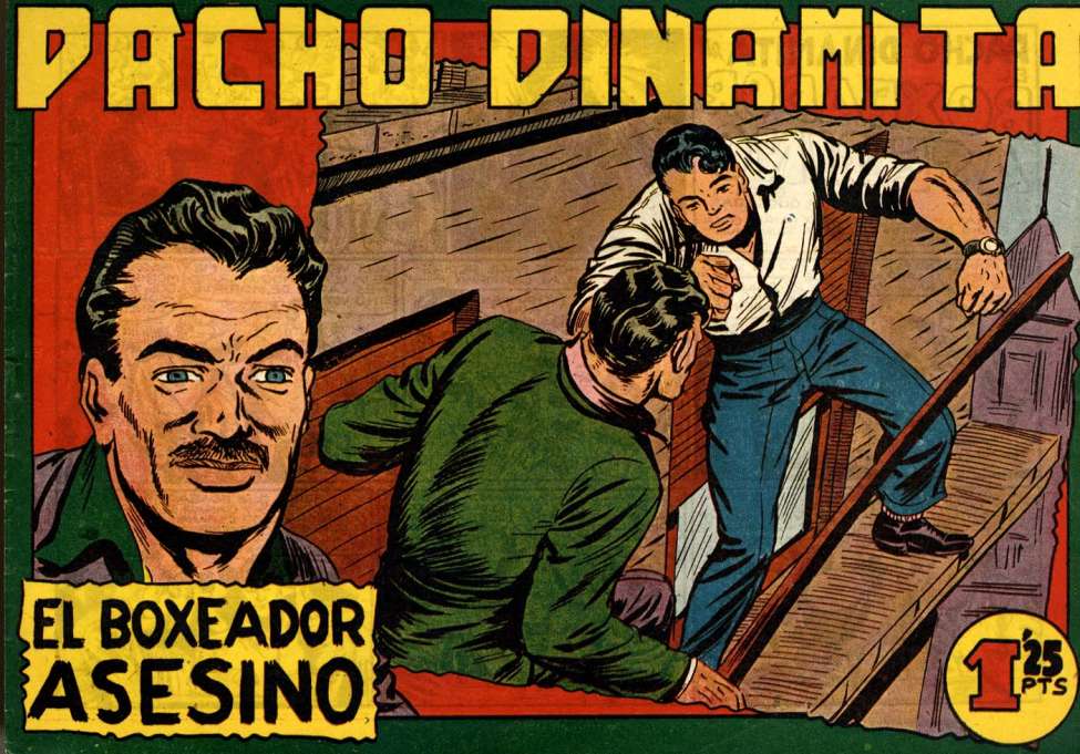 Comic Book Cover For Pacho Dinamita 15 - El boxeador asesino