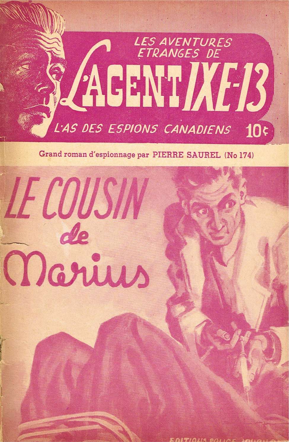 Comic Book Cover For L'Agent IXE-13 v2 174 - Le cousin de Marius