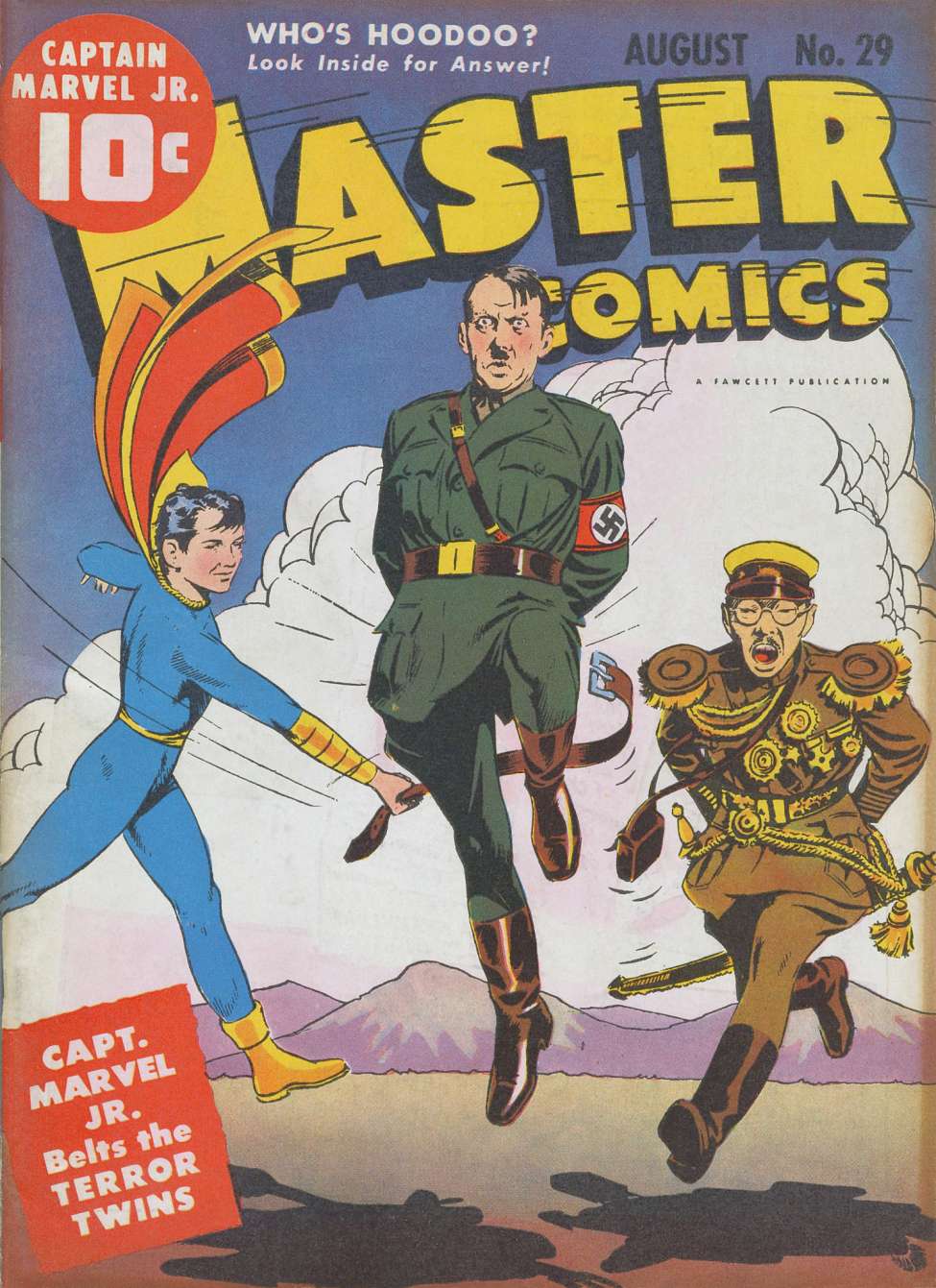 Comic Book Cover For Master Comics 29