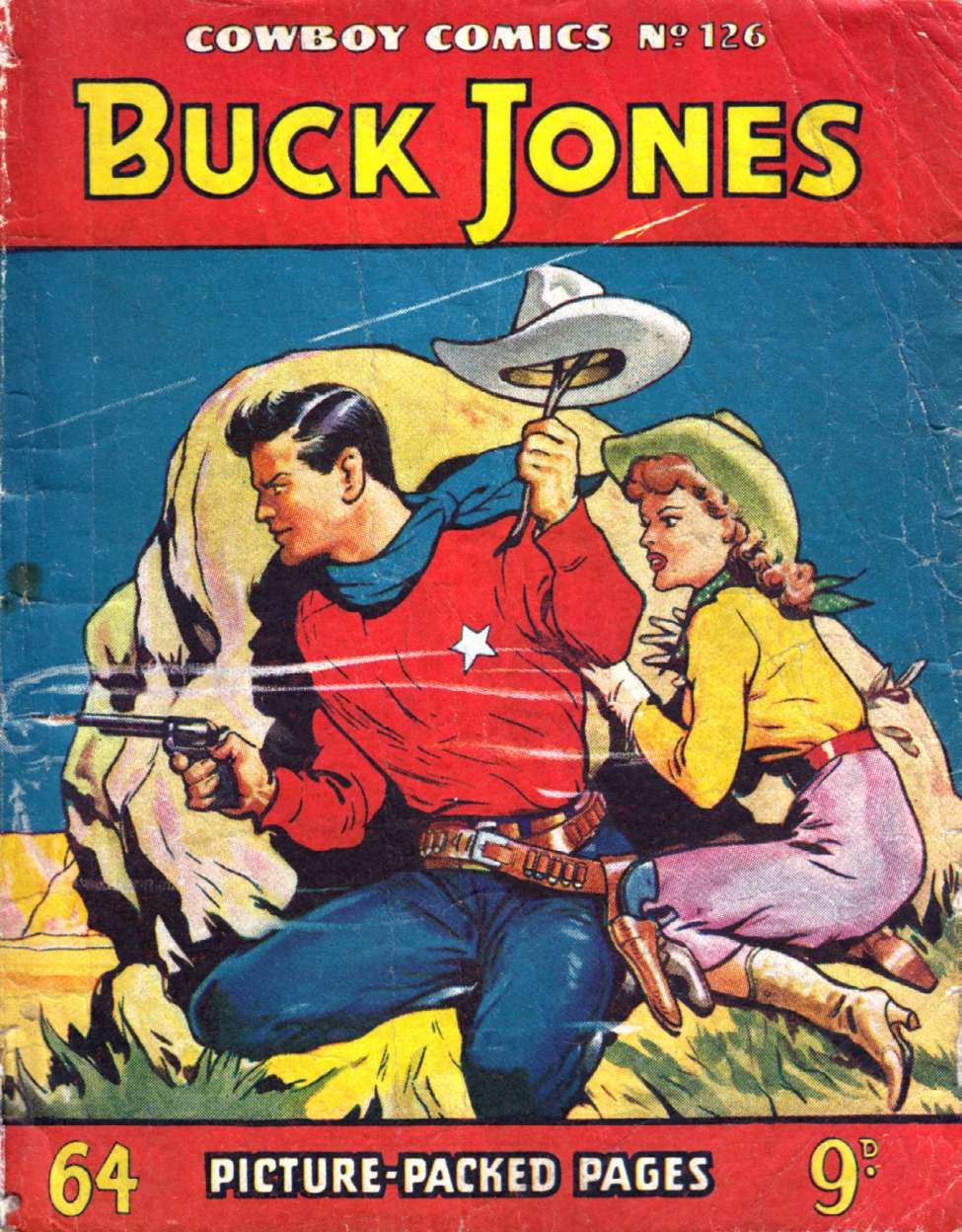 Book Cover For Cowboy Comics 126