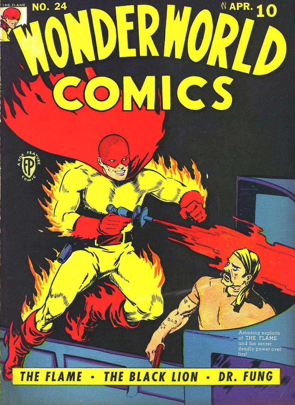 Book Cover For Wonderworld Comics 24