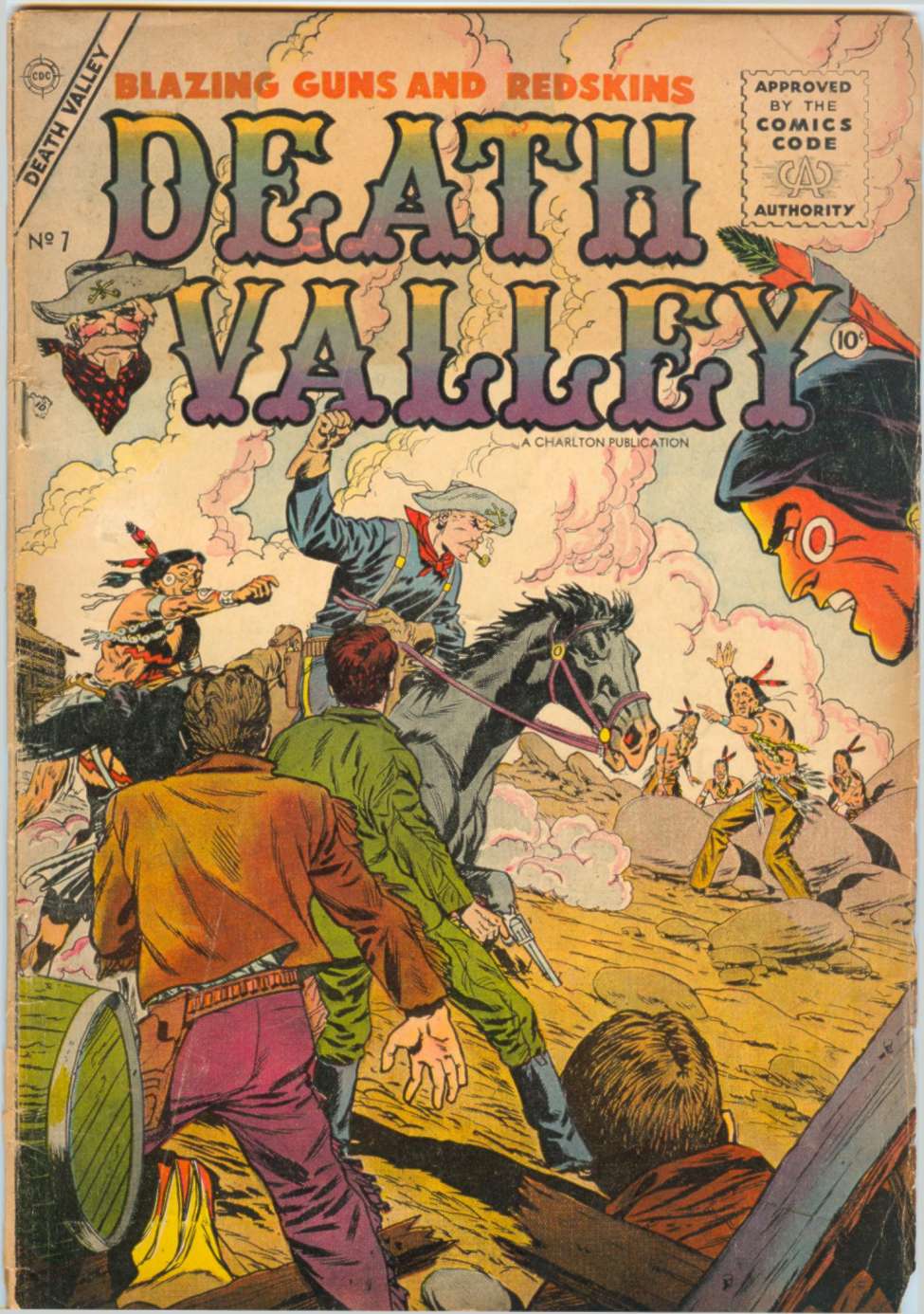 Comic Book Cover For Death Valley 7 - Version 1
