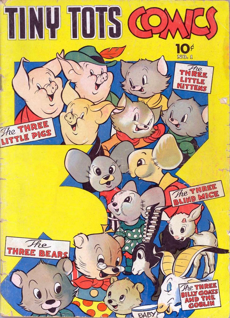 Book Cover For Tiny Tots Comics 1