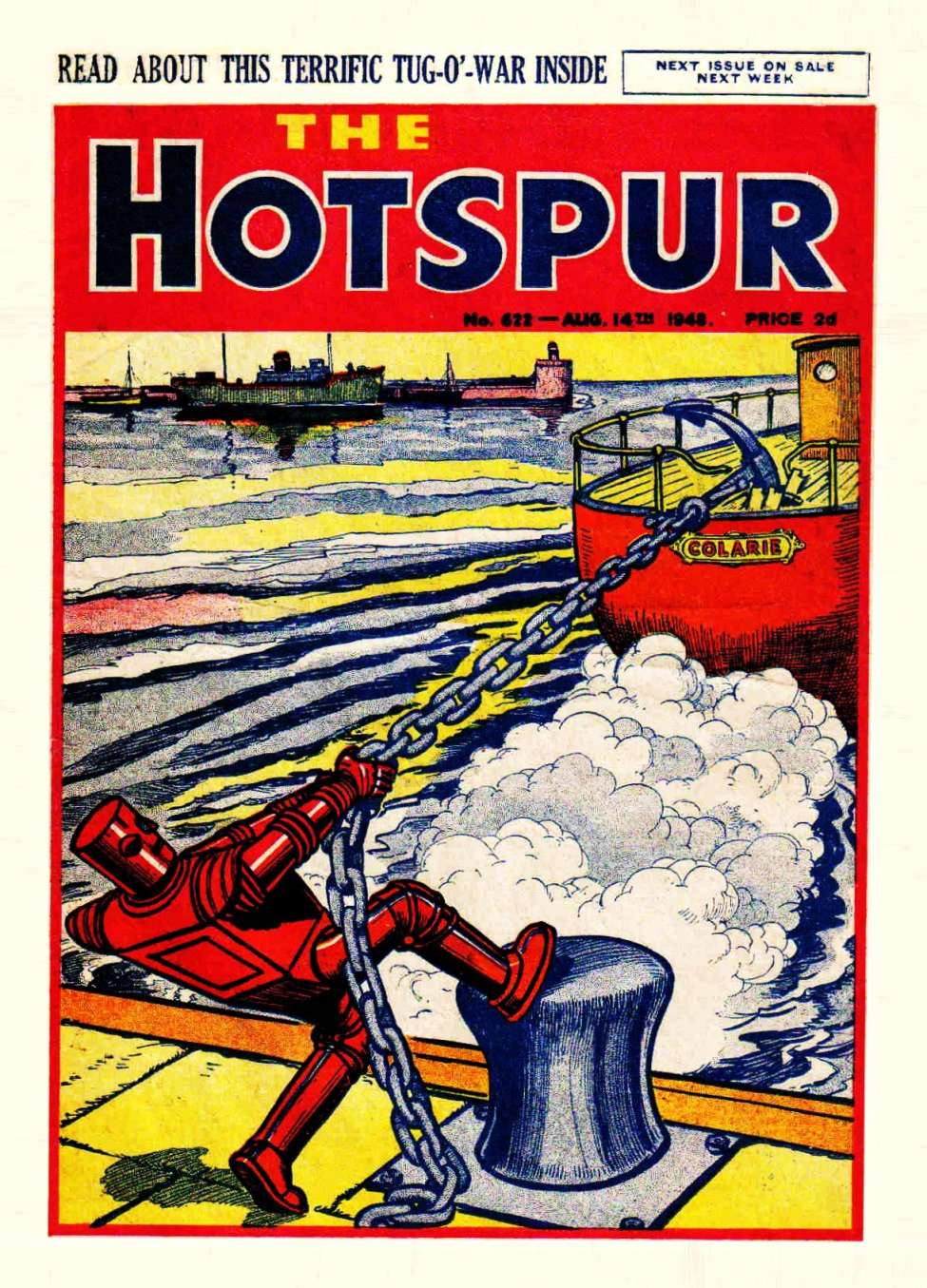 Comic Book Cover For The Hotspur 622