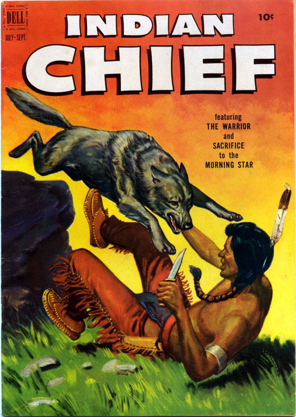 Comic Book Cover For Indian Chief 7