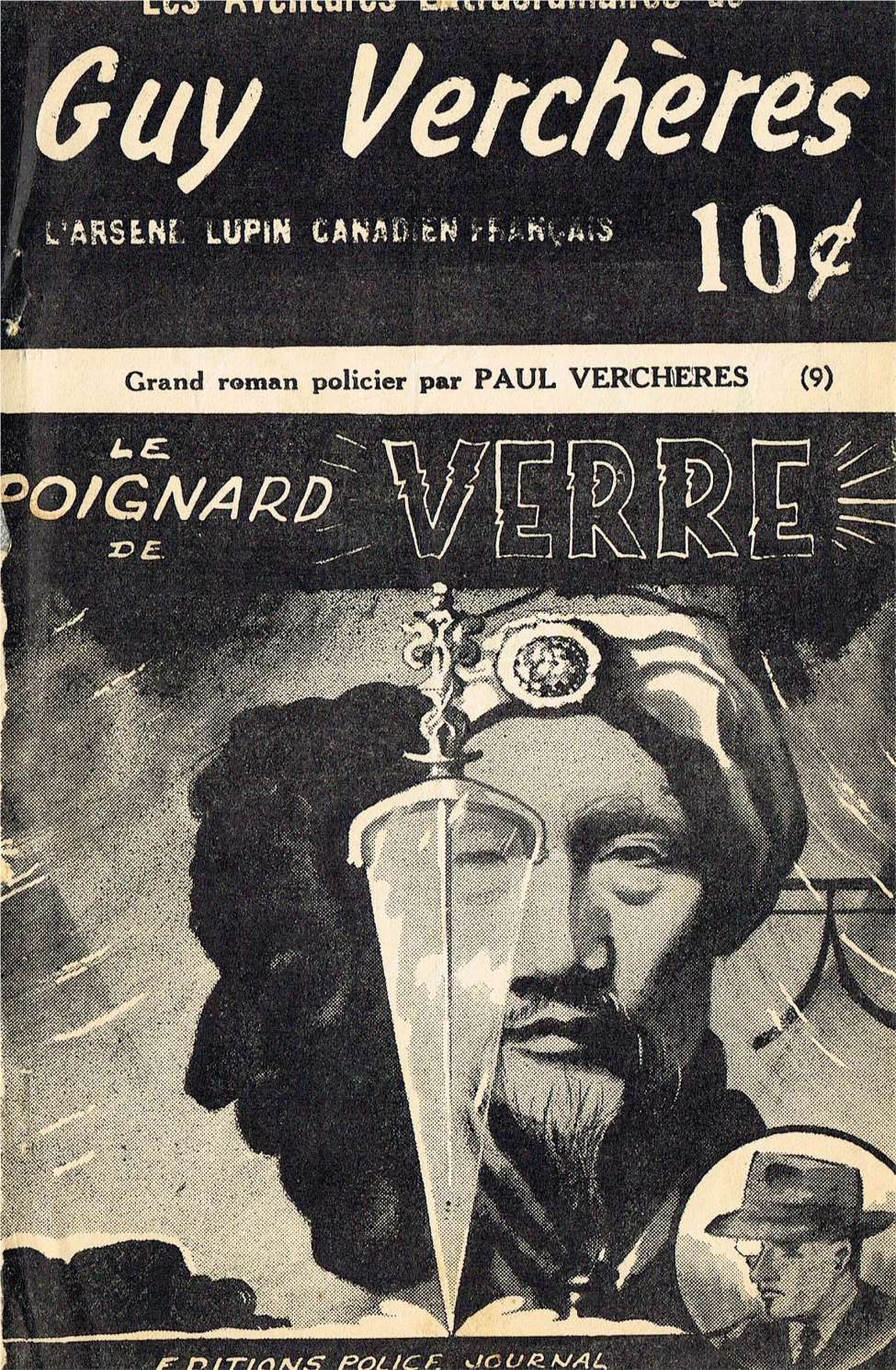 Book Cover For Guy-Vercheres v2 9 - Le poignard de verre