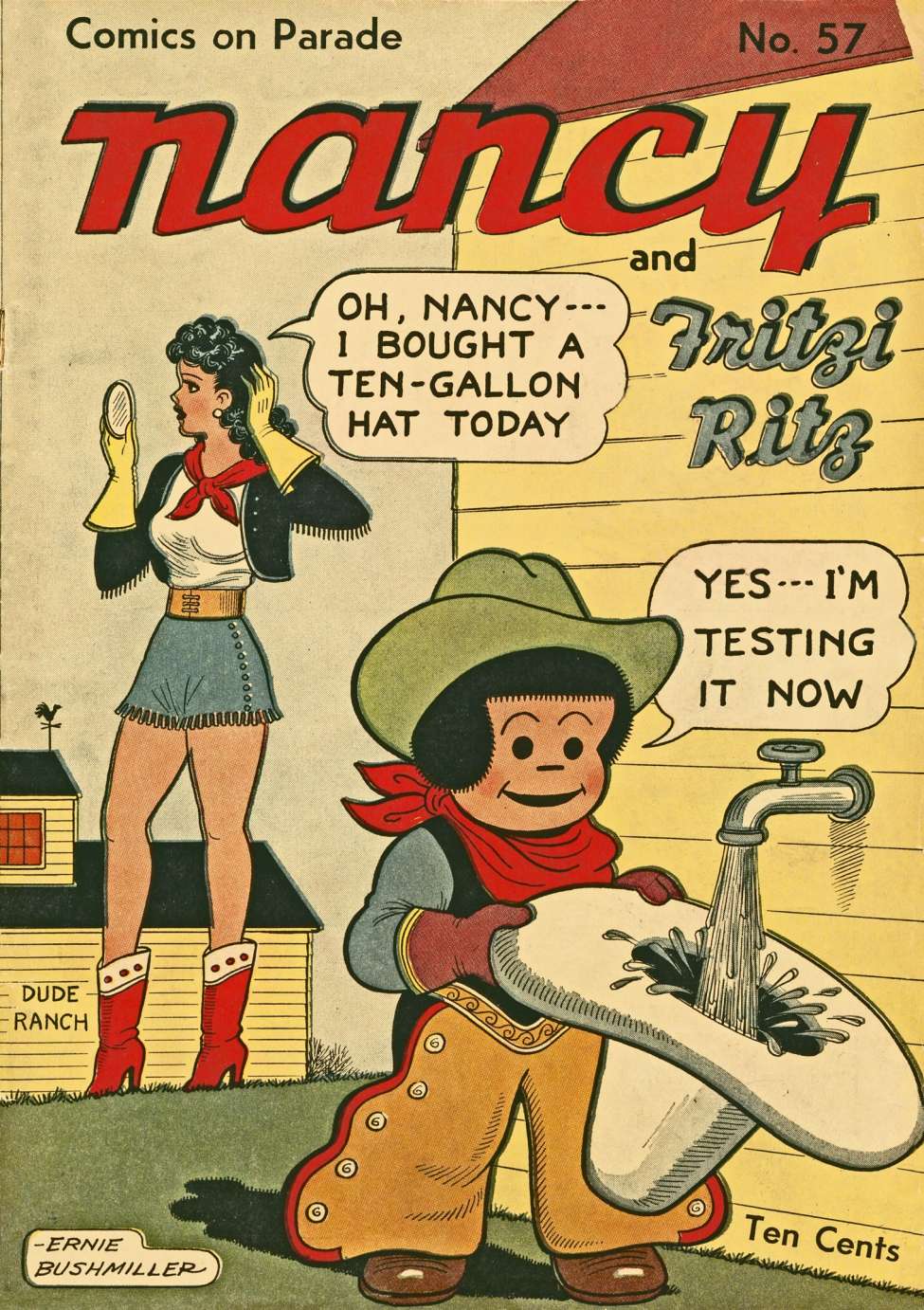 Book Cover For Comics on Parade 57