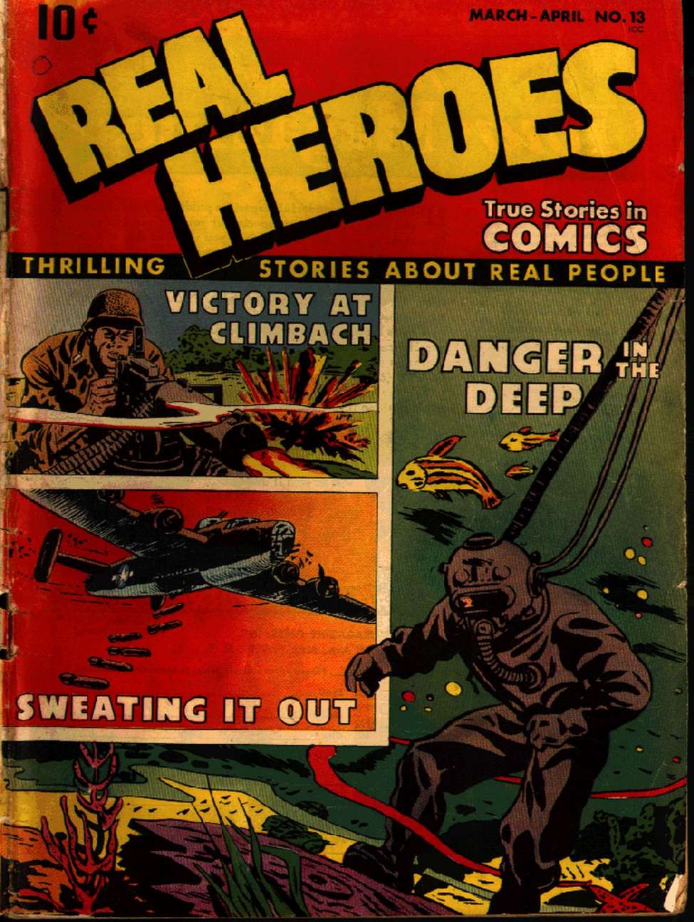 Book Cover For Real Heroes 13