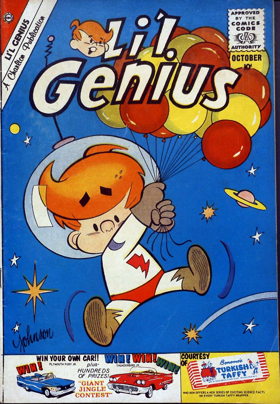 Comic Book Cover For Li'l Genius 29 - Version 1