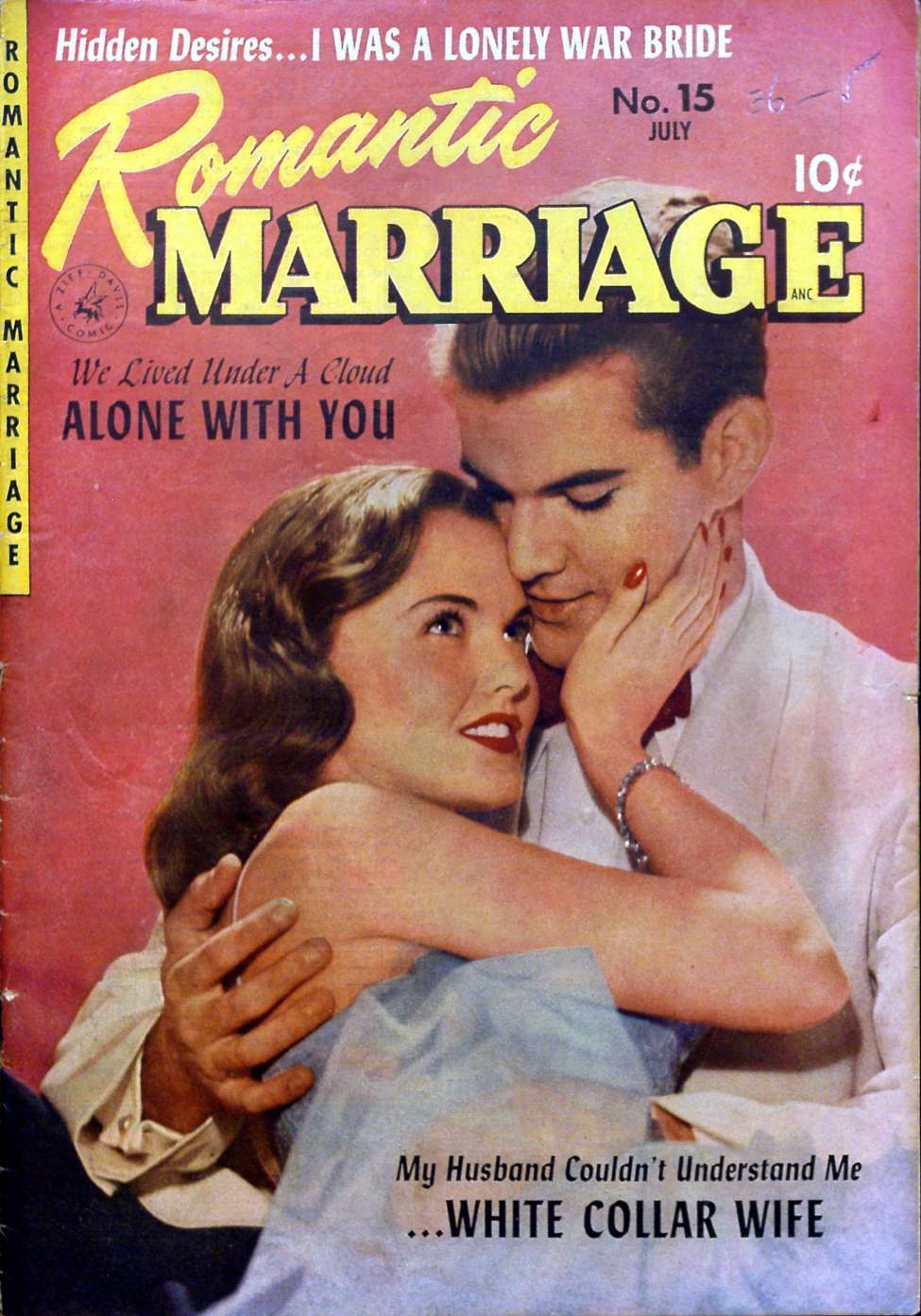 Comic Book Cover For Romantic Marriage 15