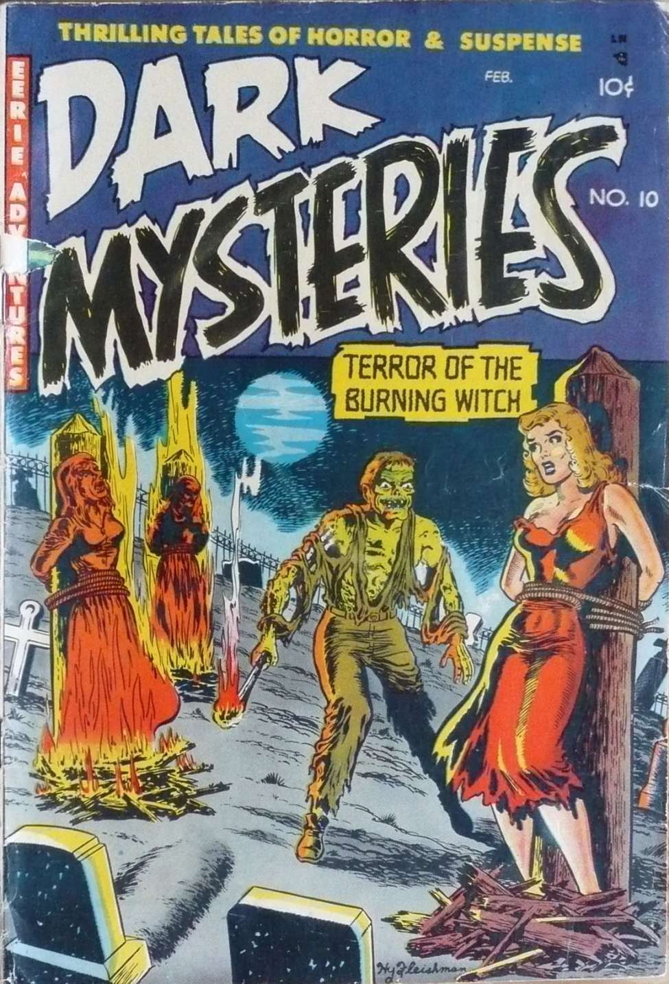 Book Cover For Dark Mysteries 10