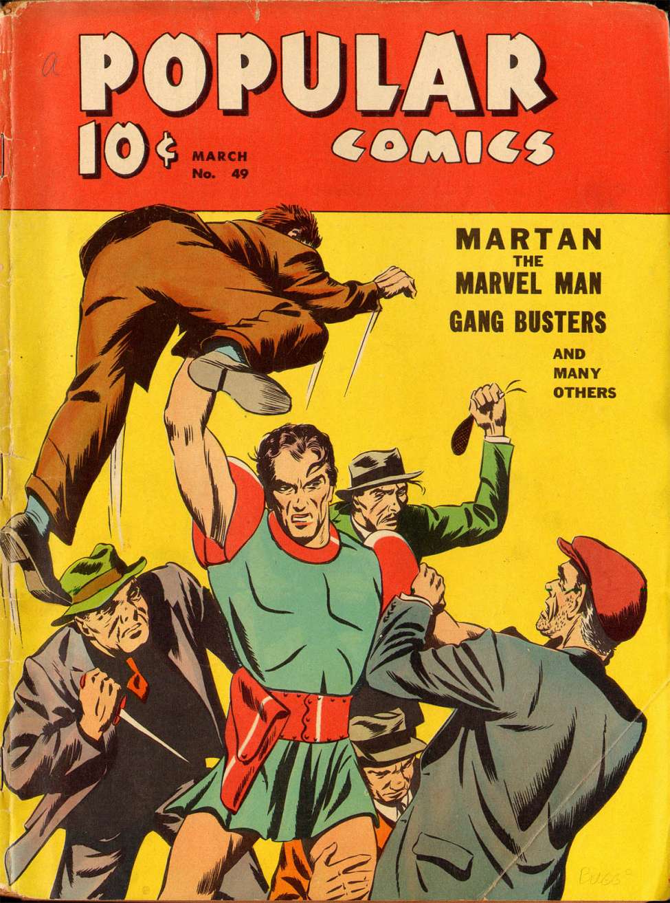 Comic Book Cover For Popular Comics 49