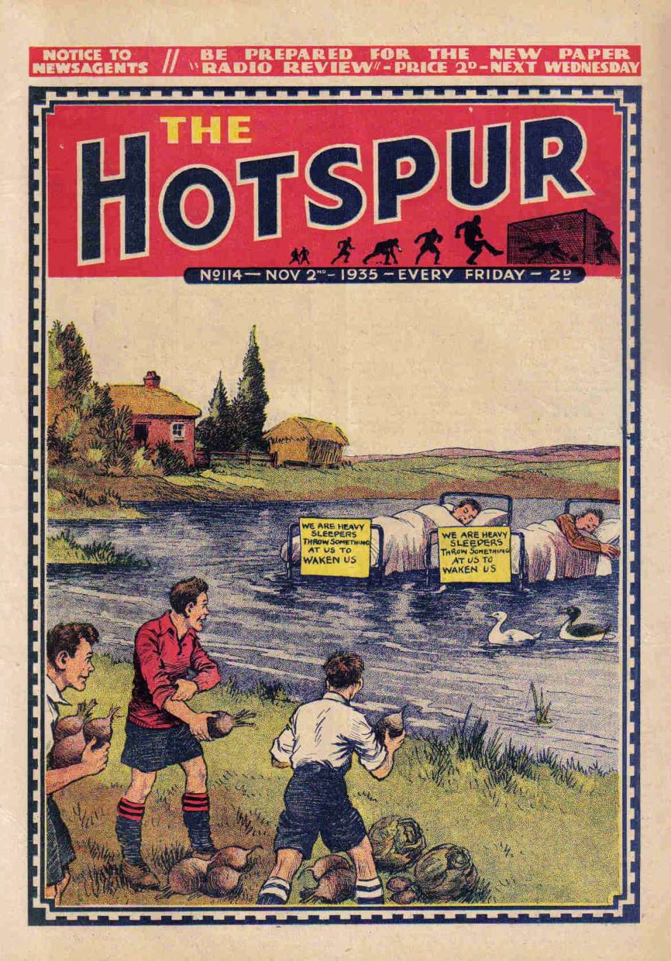 Book Cover For The Hotspur 114