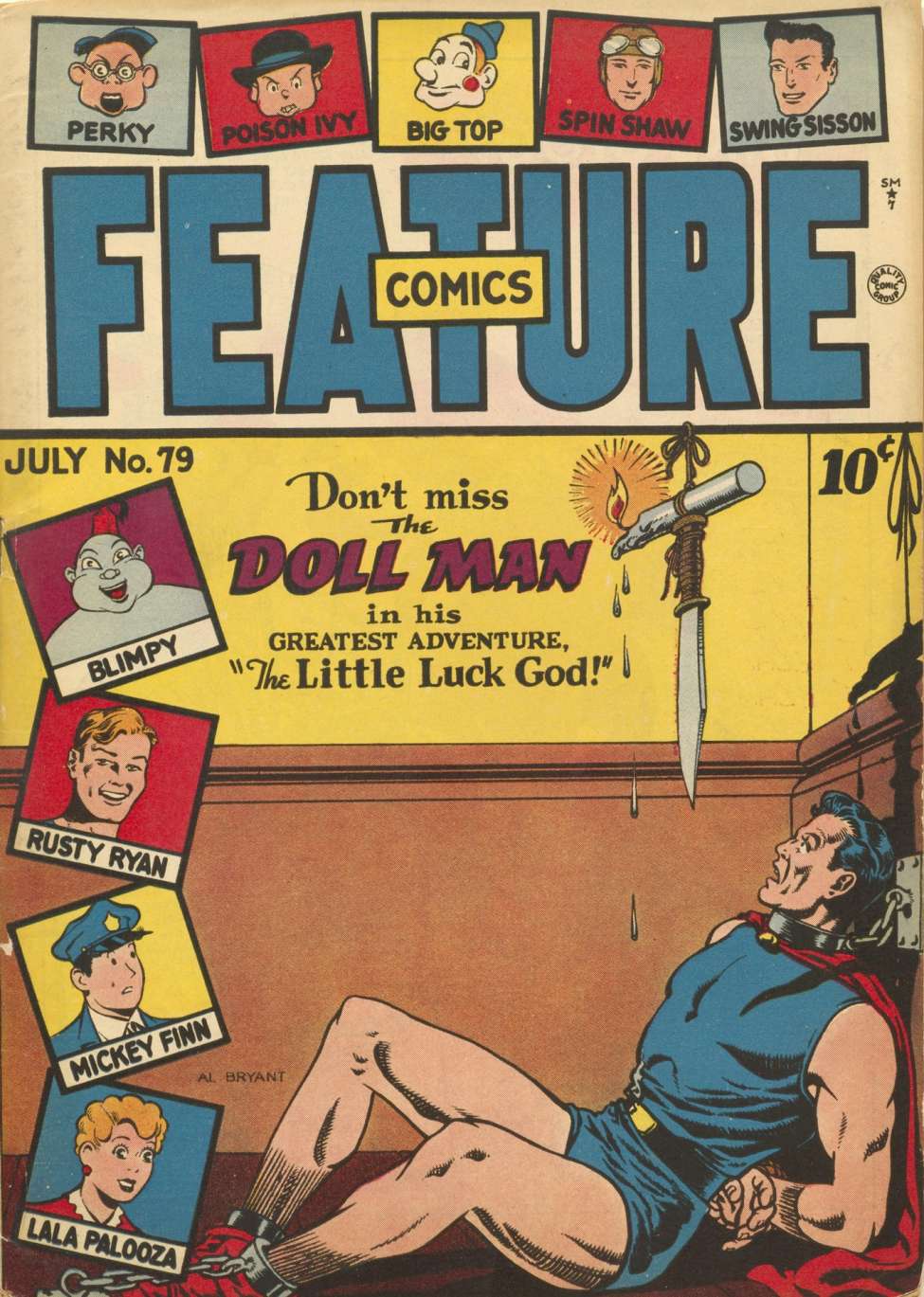 Book Cover For Feature Comics 79