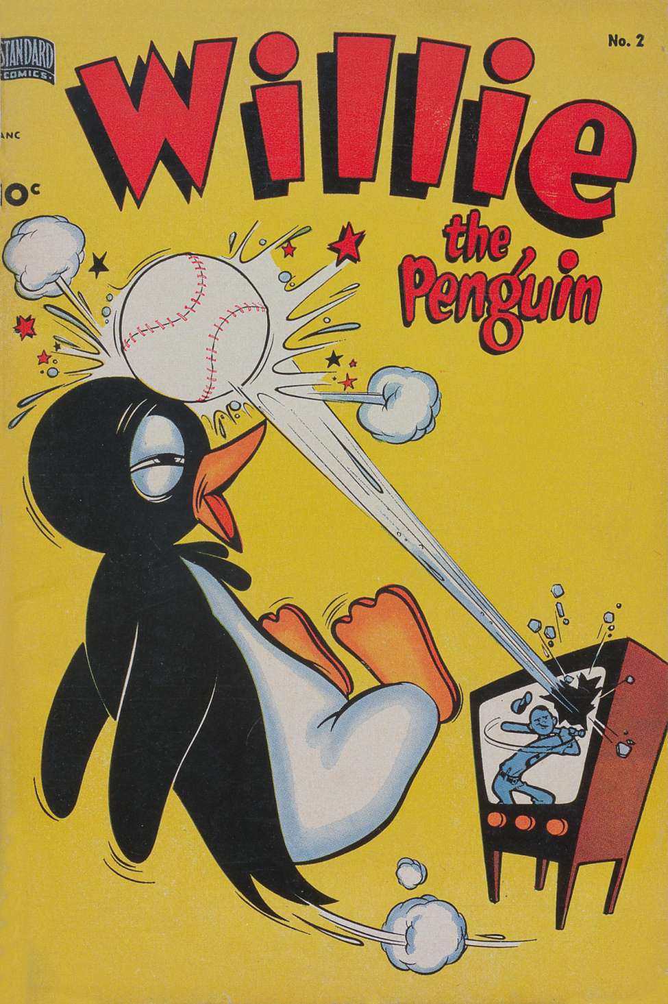 Book Cover For Willie the Penguin 2