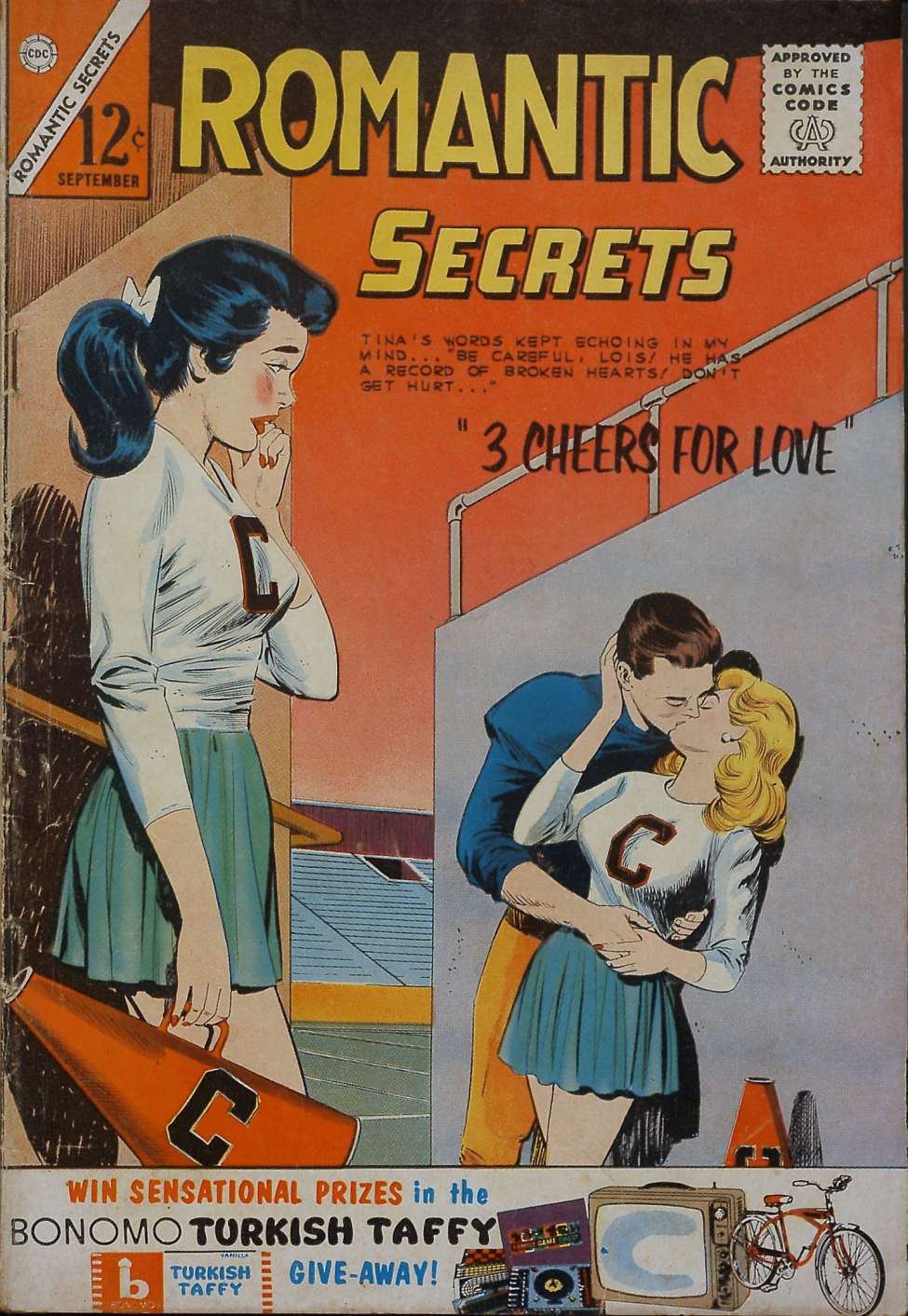 Comic Book Cover For Romantic Secrets 46