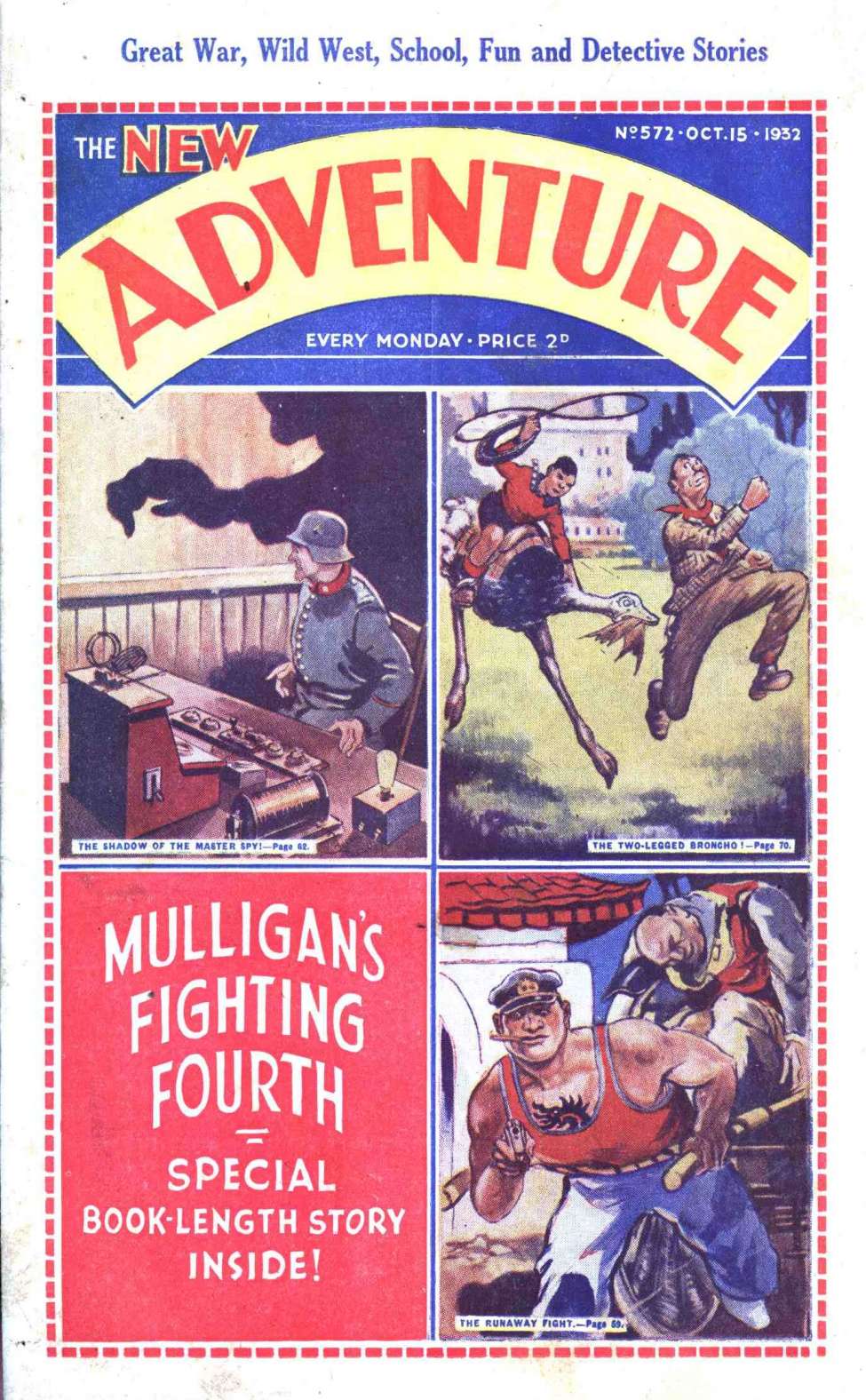 Book Cover For Adventure 572