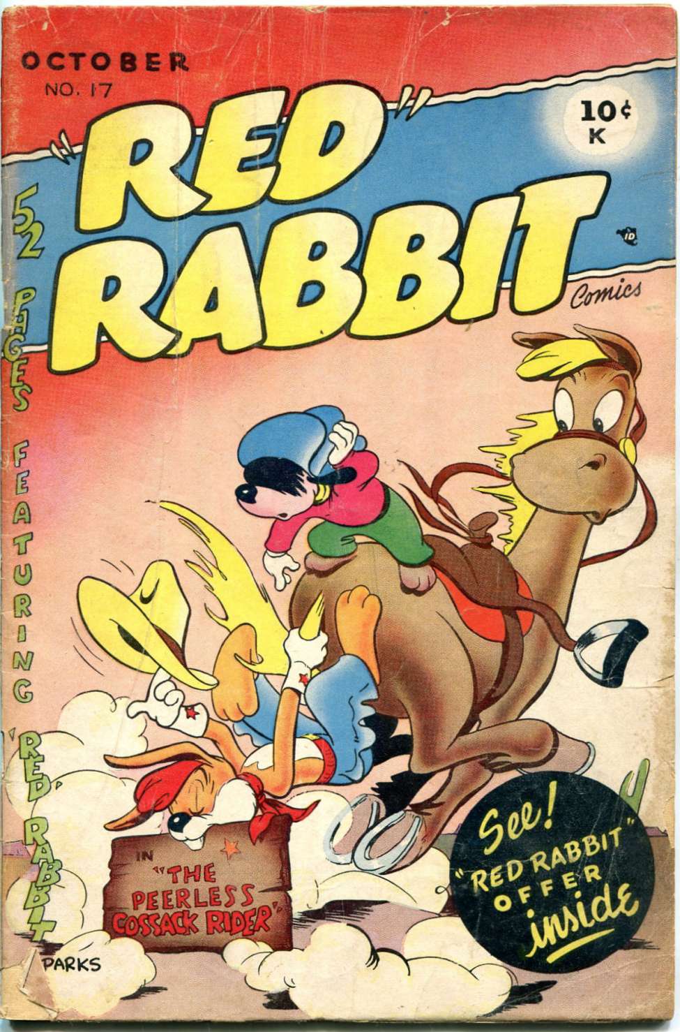 Comic Book Cover For Red Rabbit 17