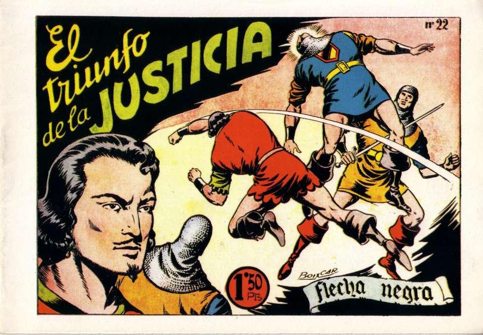 Comic Book Cover For Flecha Negra 22 - El Triunfo De La Justicia