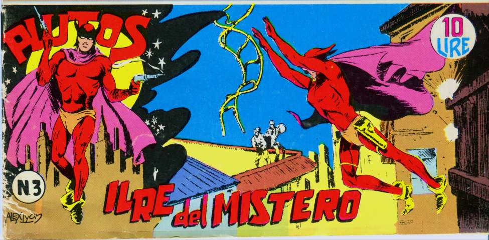 Comic Book Cover For Plutos 3 - Ilre del Mistero