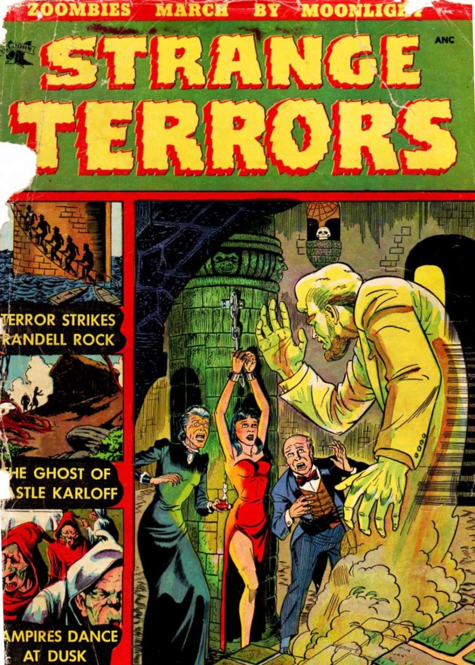 Book Cover For Strange Terrors 1