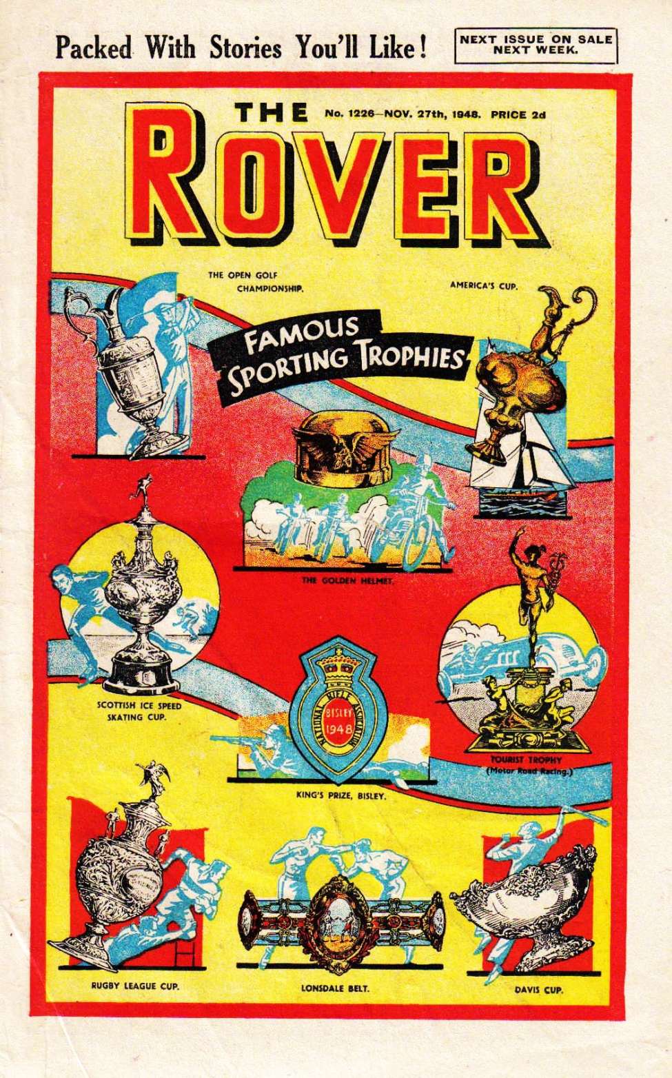 Comic Book Cover For The Rover 1226