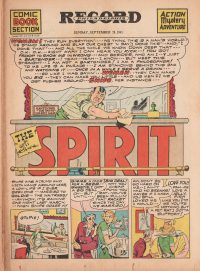 Large Thumbnail For The Spirit (1941-09-28) - Philadelphia Record - Version 1