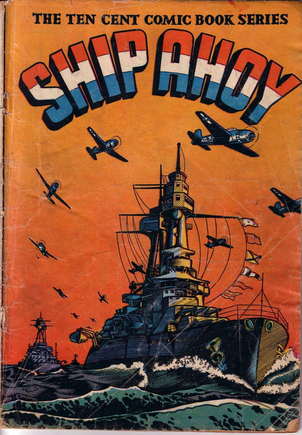 Comic Book Cover For Ship Ahoy 1