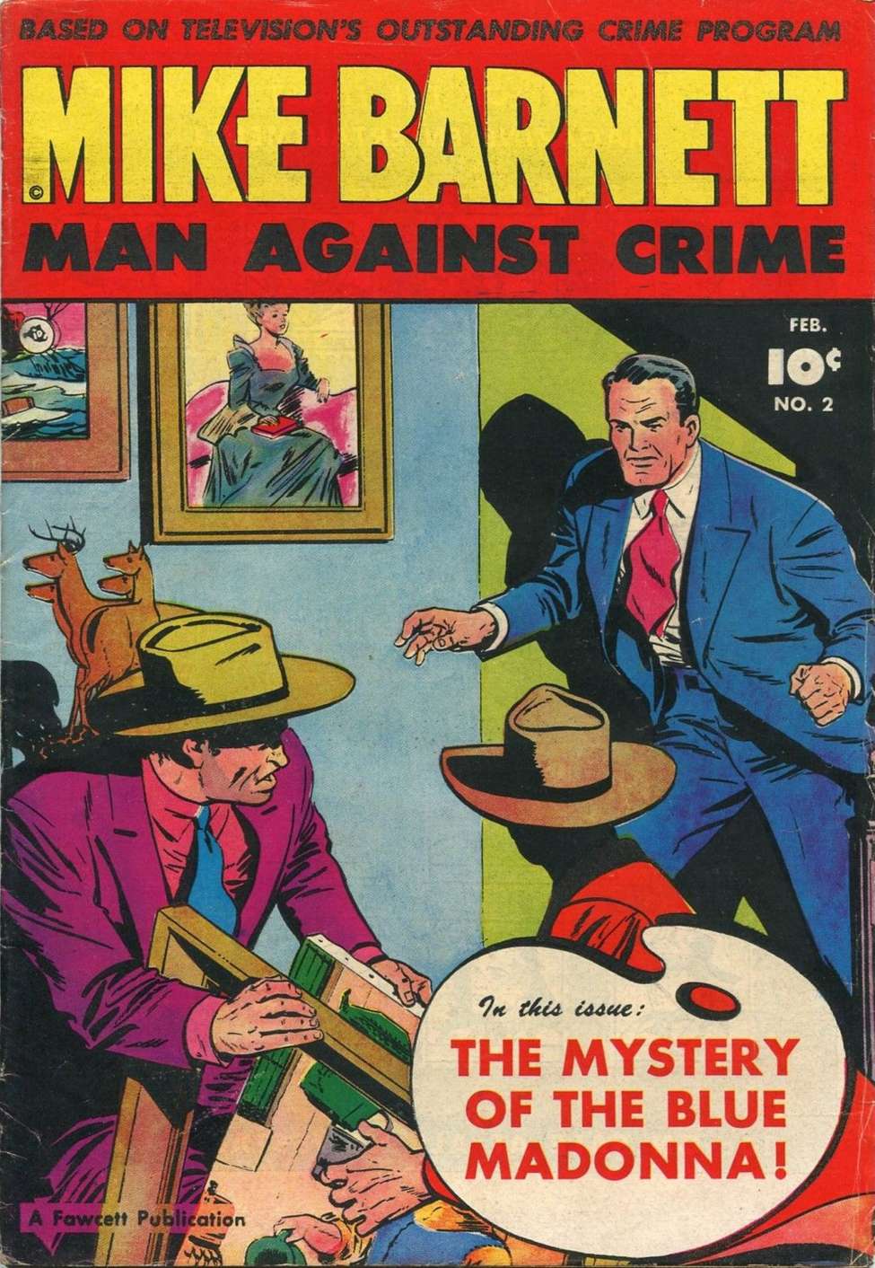 Comic Book Cover For Mike Barnett Man Against Crime 2