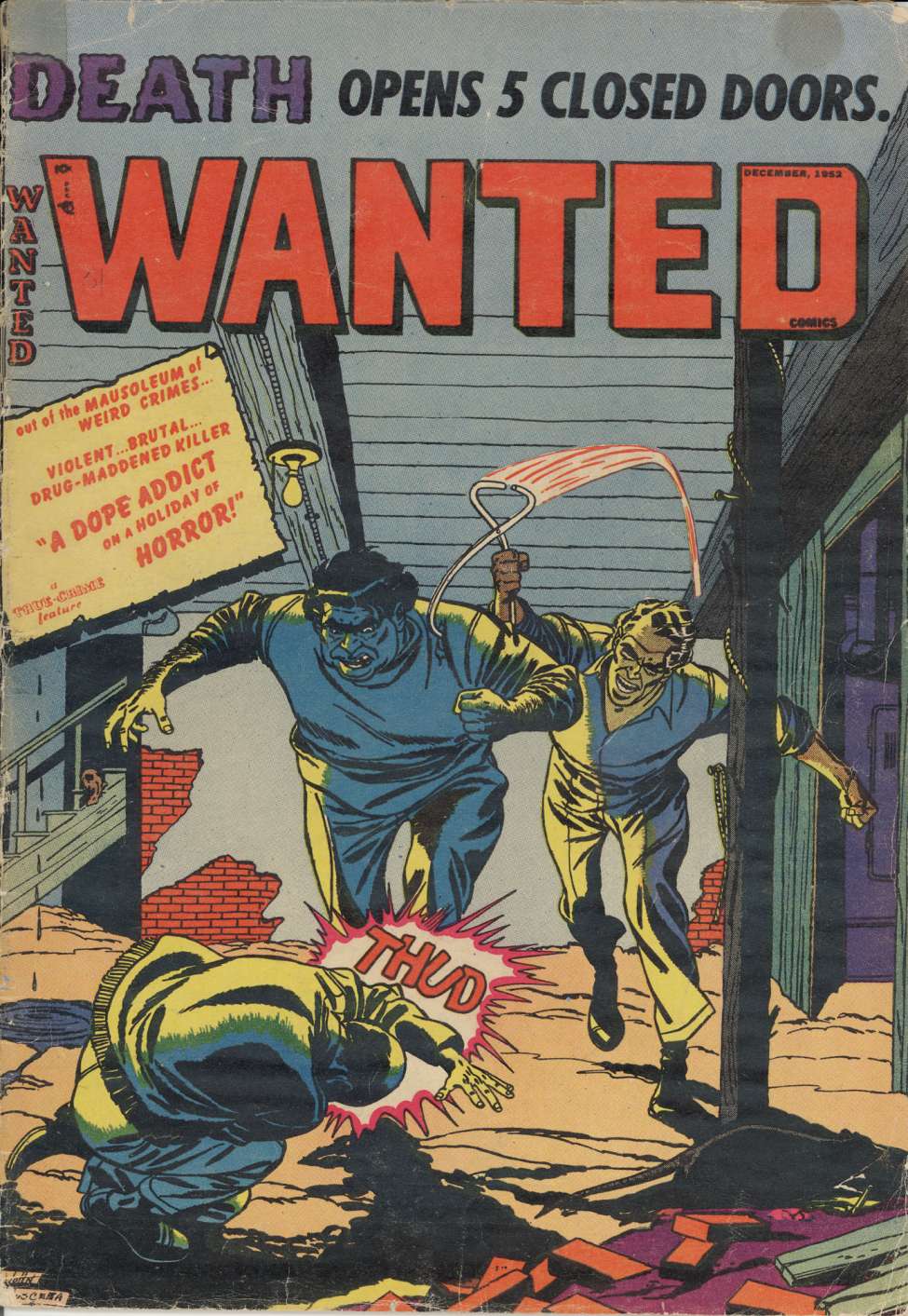 Comic Book Cover For Wanted Comics 51