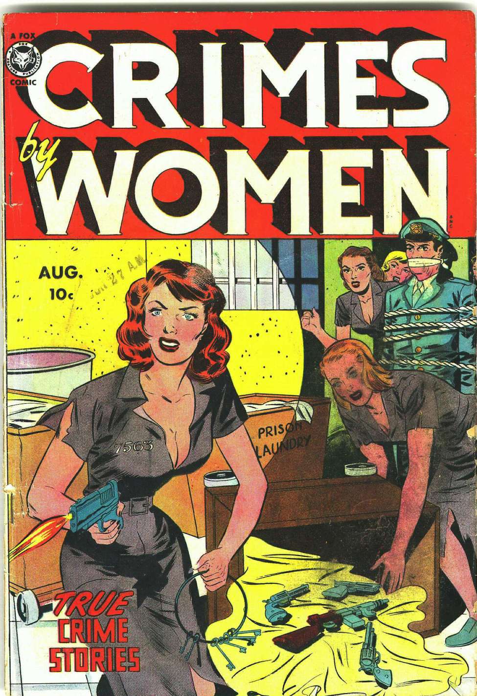 Comic Book Cover For Crimes By Women 14