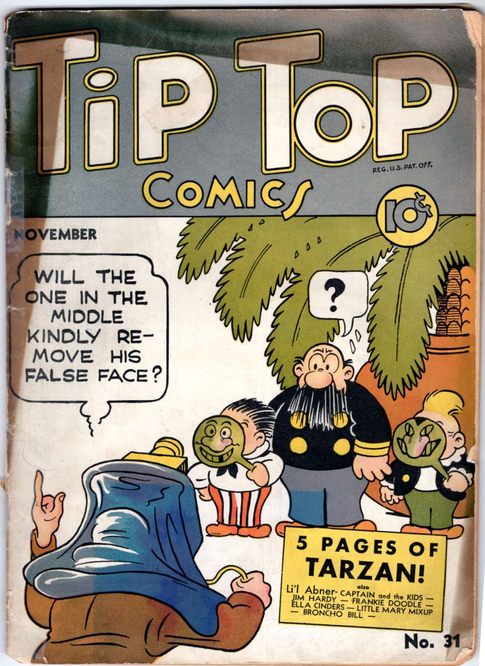 Comic Book Cover For Tip Top Comics 31