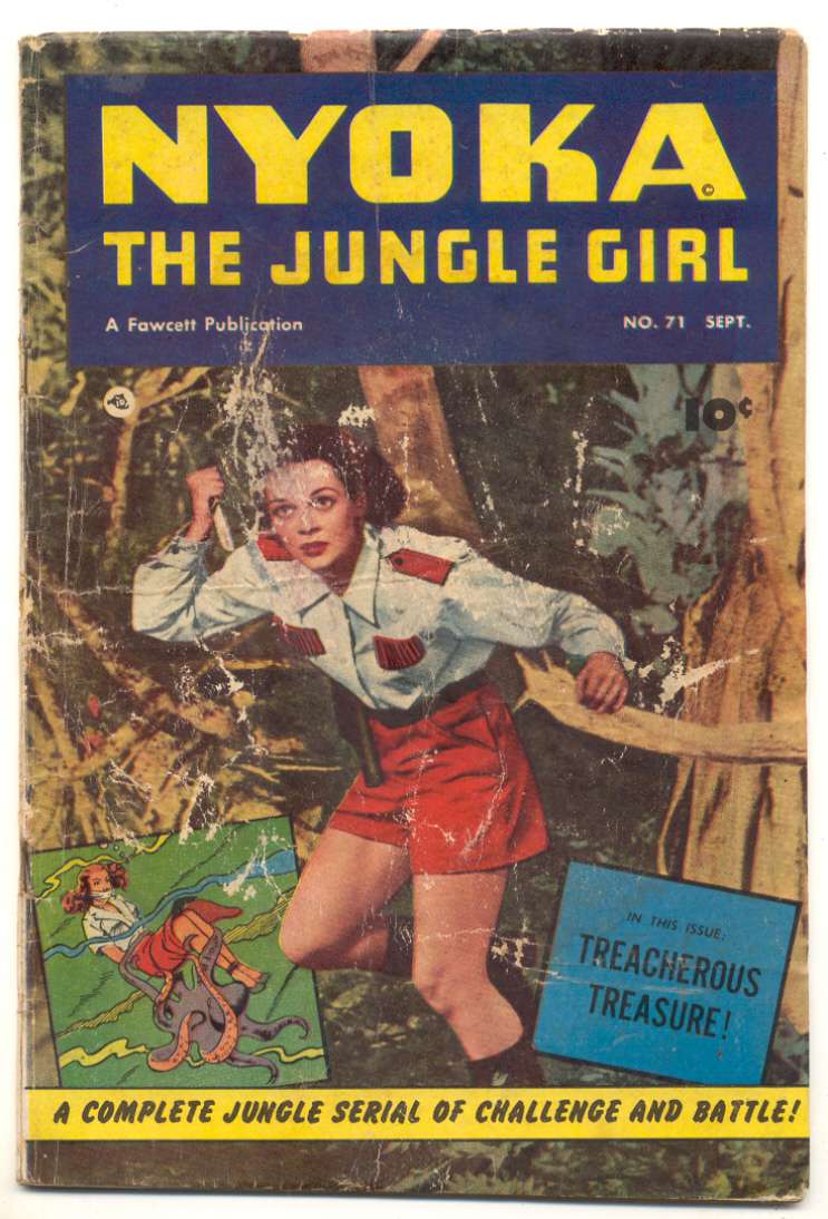 Book Cover For Nyoka the Jungle Girl 71 - Version 1