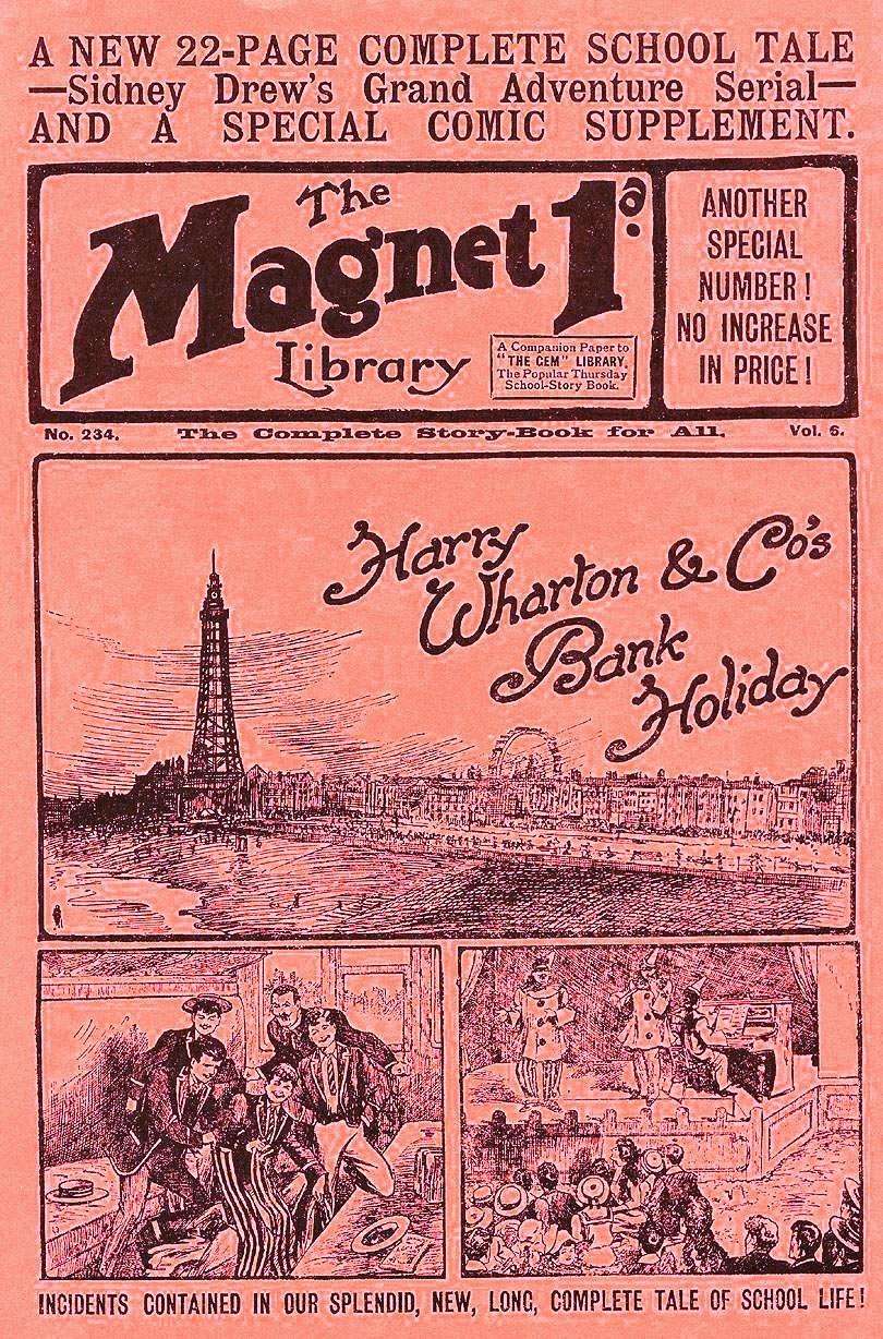 Book Cover For The Magnet 234 - Harry Wharton & Co.'s Bank Holiday