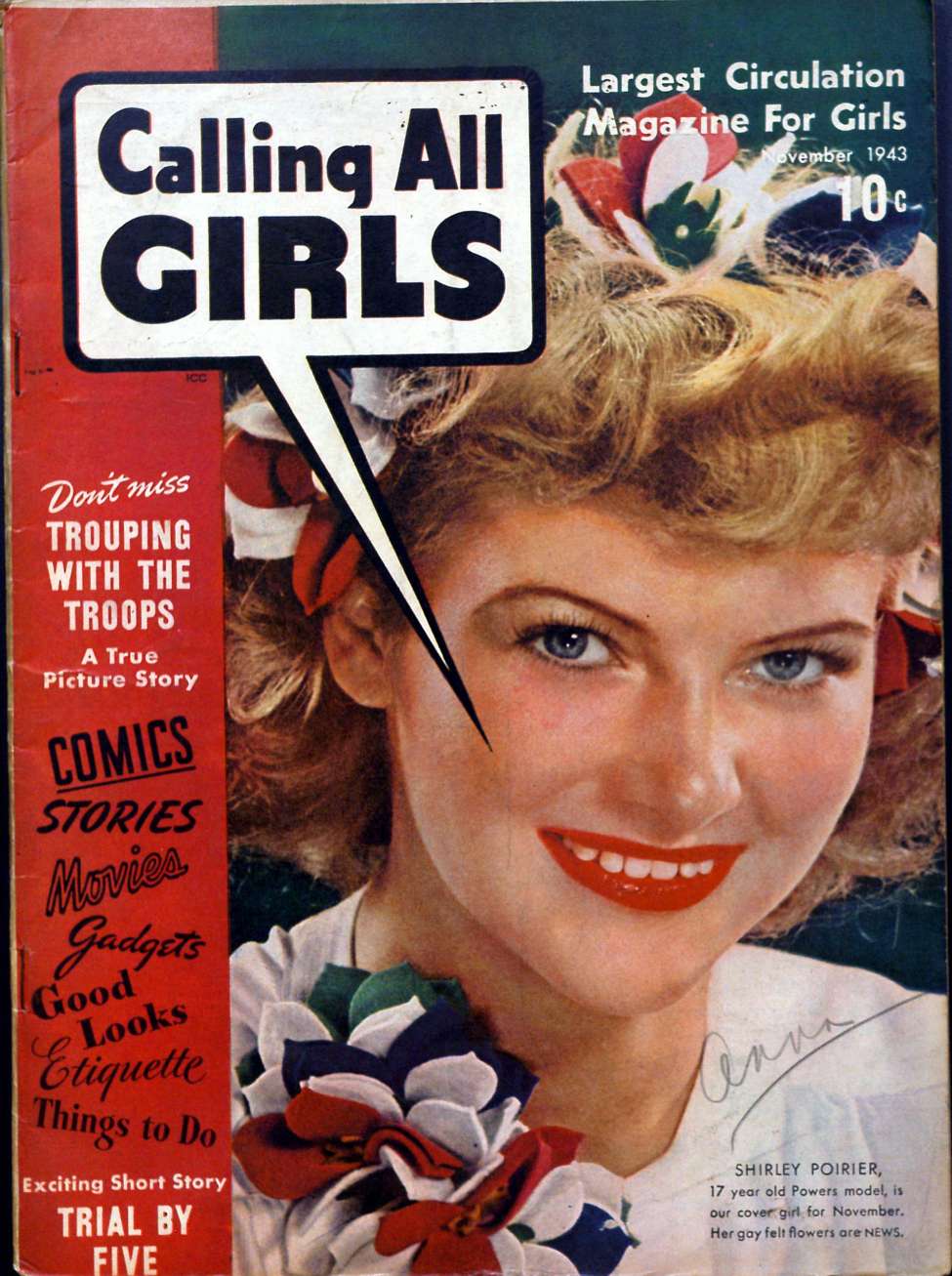 Comic Book Cover For Calling All Girls 23