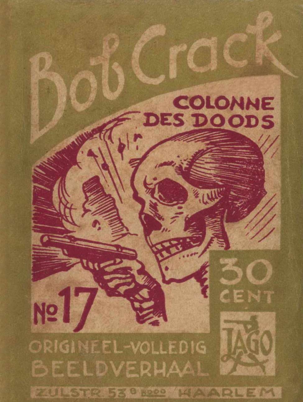 Book Cover For Bob Crack 17 Colonne des doods
