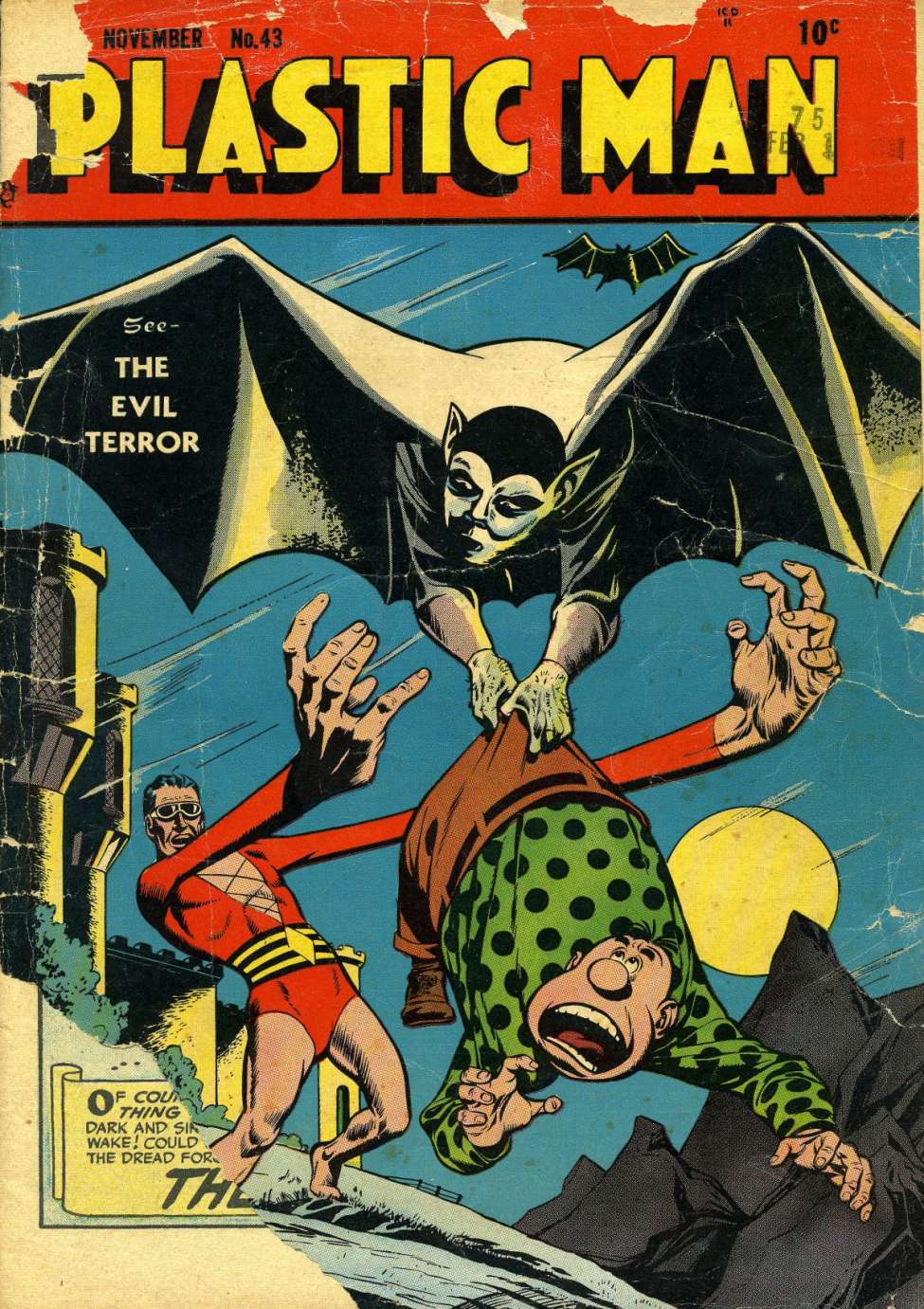 Book Cover For Plastic Man 43