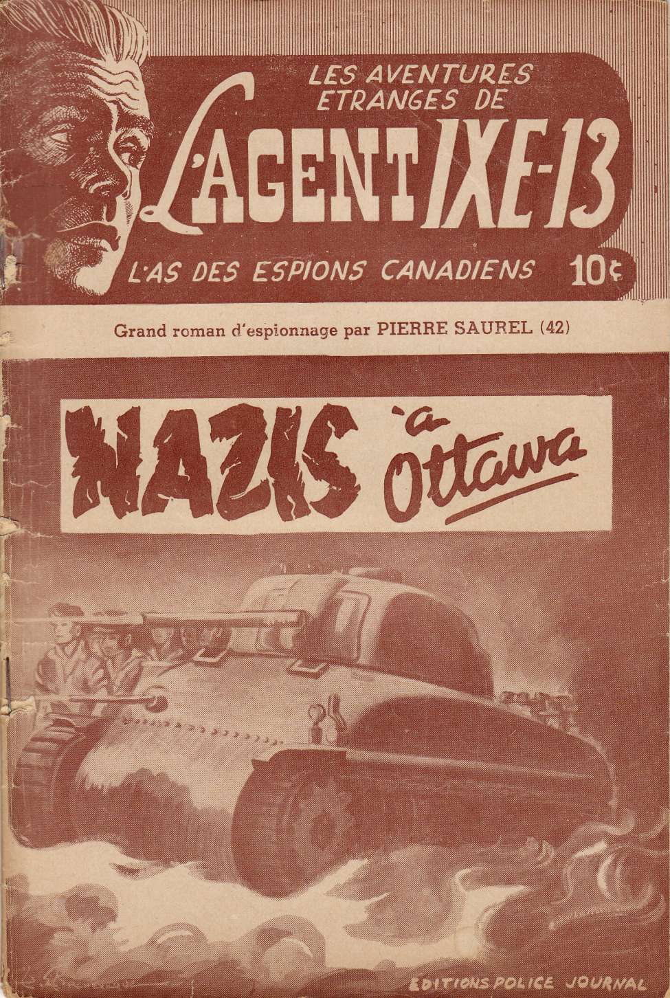 Comic Book Cover For L'Agent IXE-13 v2 42 - Nazis à Ottawa