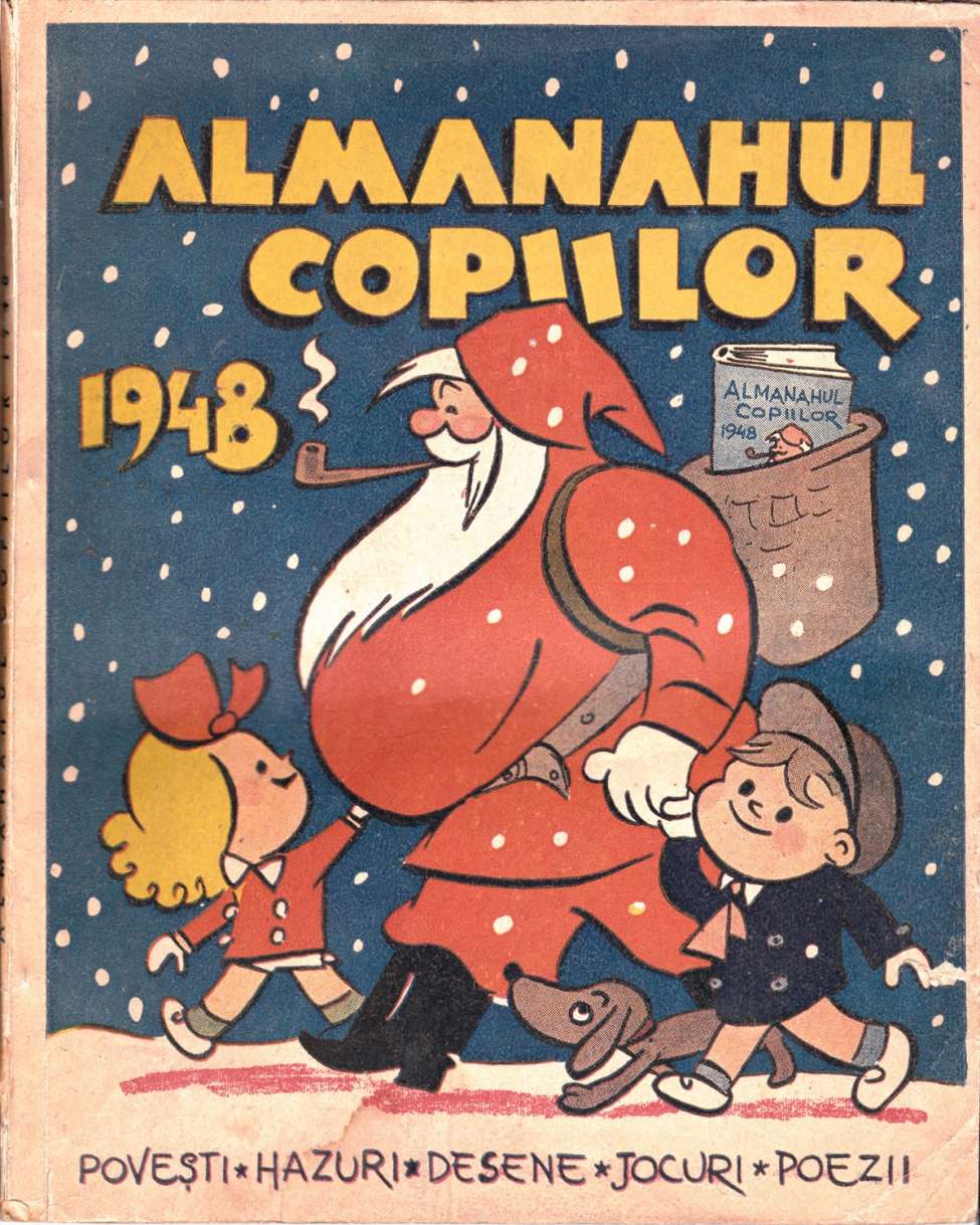 Comic Book Cover For Almanahul Copiilor 1948