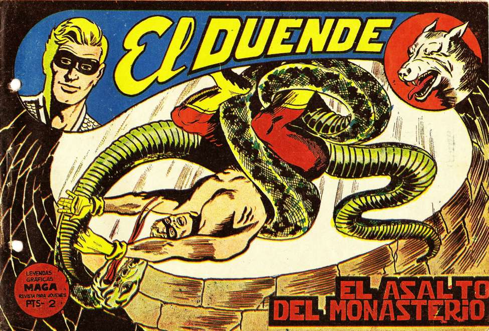 Comic Book Cover For El Duende 38 - El asalto del monasterio