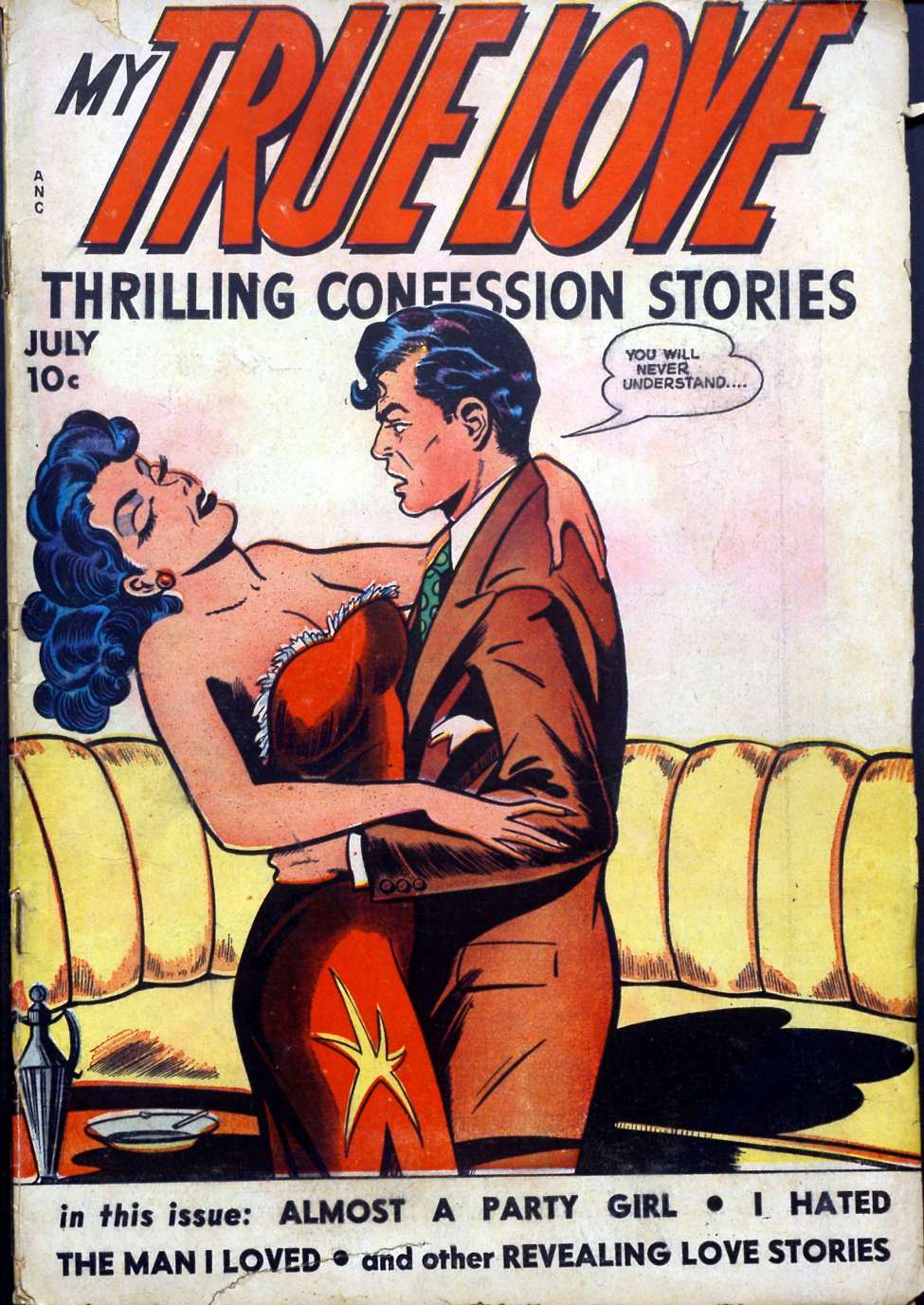 Comic Book Cover For My True Love 65